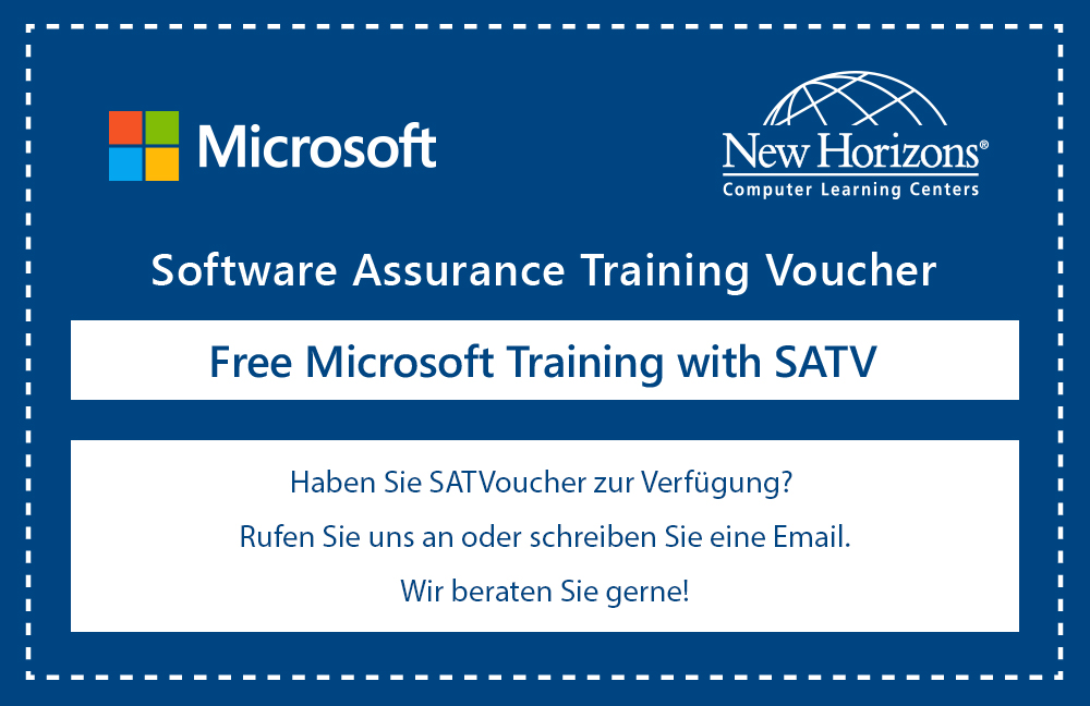 Microsoft Training mit SATVoucher Microsoft Training mit SATVoucher